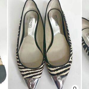 Michael Kors Zebra Print Flats